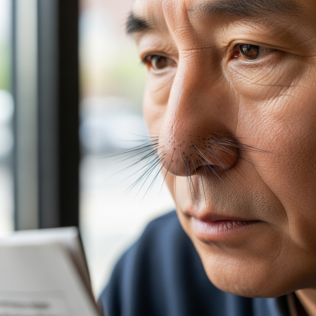 40대 이후 얼굴빛 어두워지는 원인&amp;#44; 중년 남성 코털 굵어지는 이유와 검버섯 예방 방법