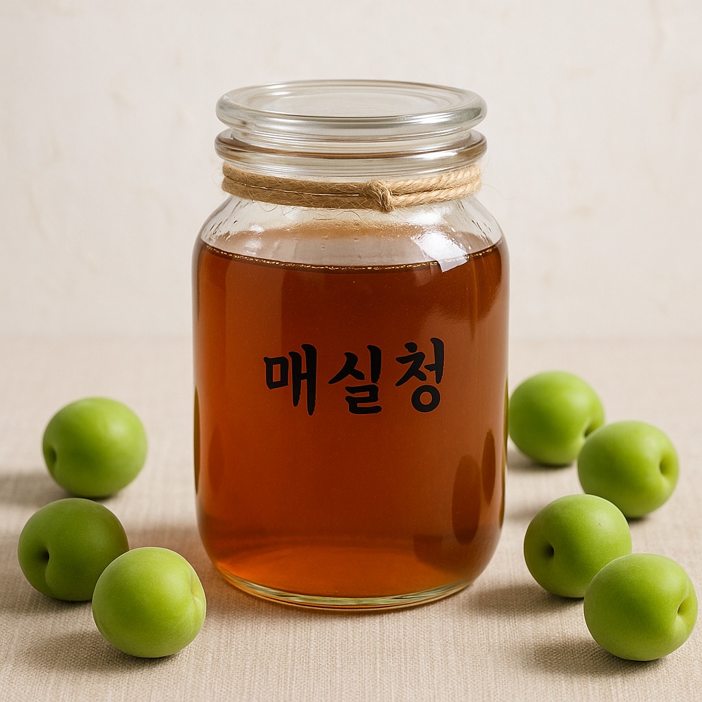 매실청 건강을 담는다。