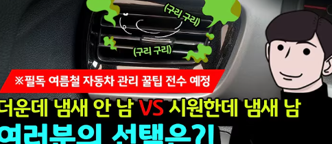 여름철 차량 관리