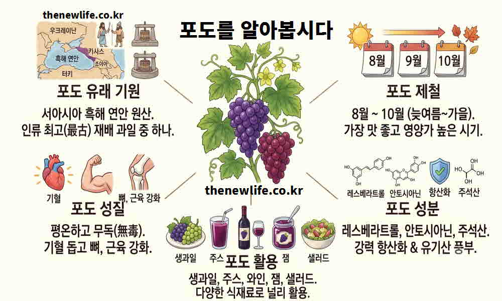 포도 효능 기본정보