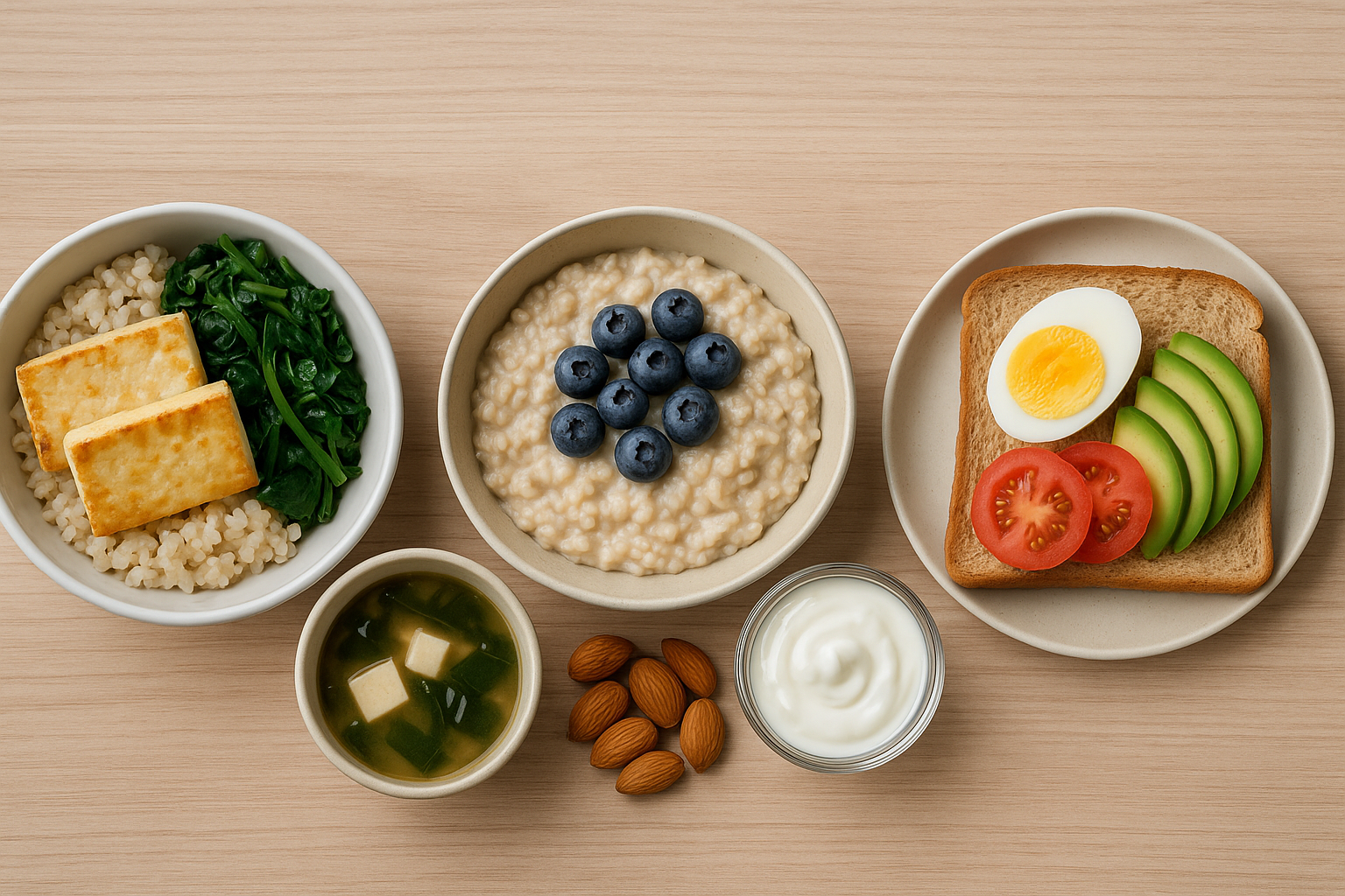 아침 식단 예시