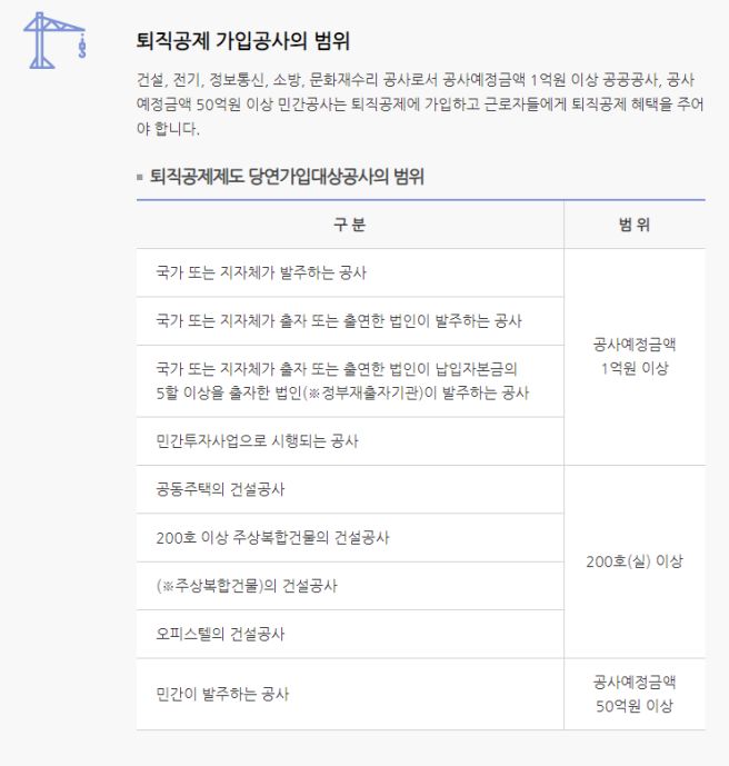 건설근로자 퇴직공제금 이자