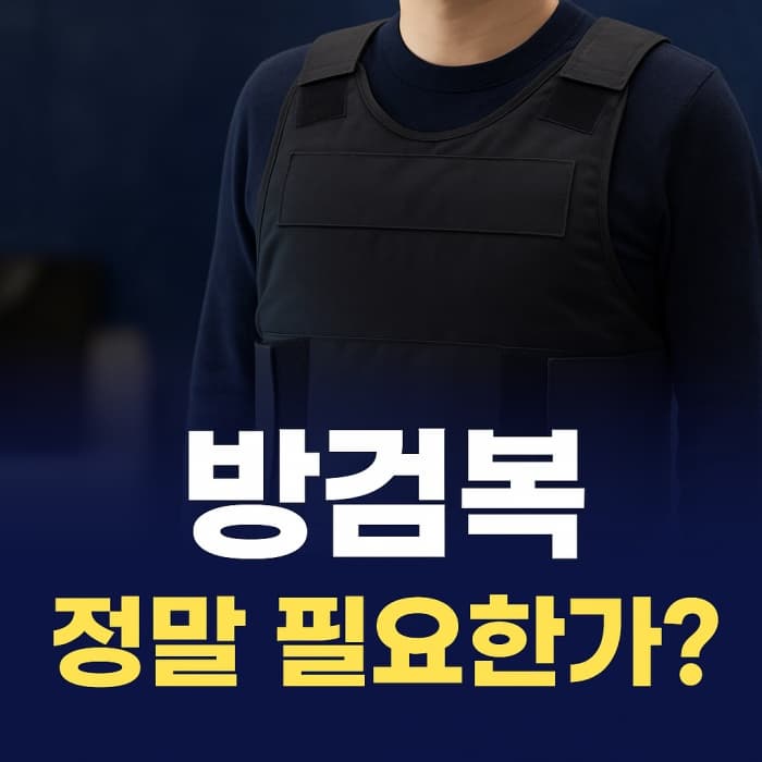 🛡️ 그물총&middot;방검복&middot;방검장갑, 정말 쓸모 있을까? &ndash; 신변 안전 도구