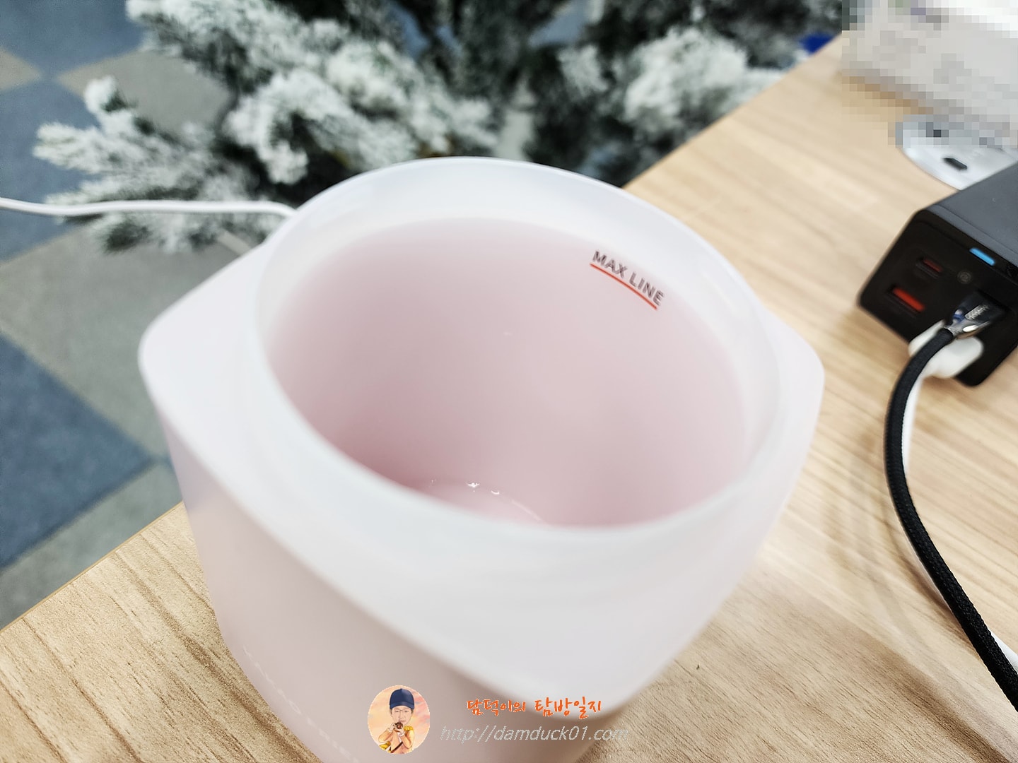 카카오프렌즈 데일리 미니 가습기(WM-HUMIDF 리본 라이언)