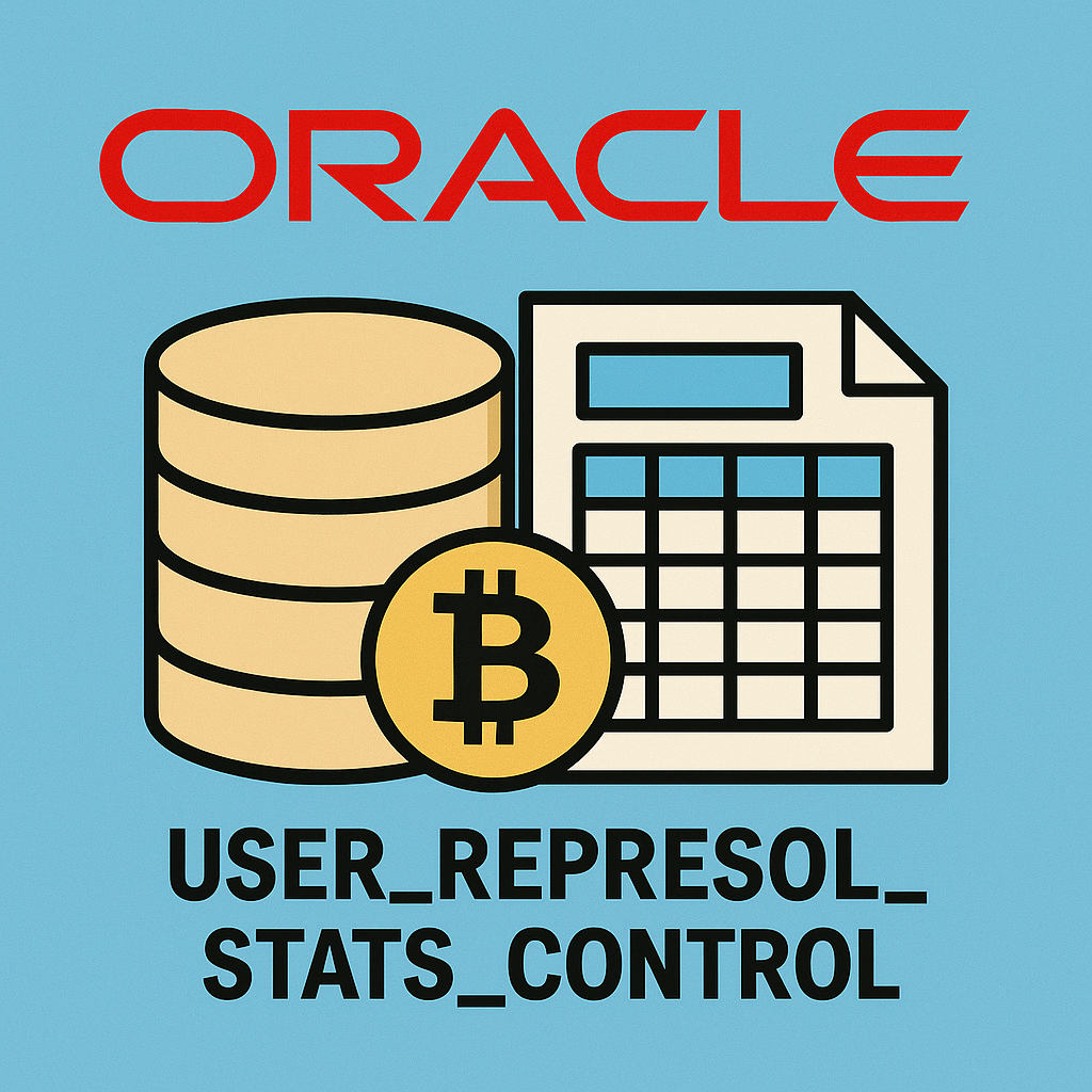 USER_REPRESOL_STATS_CONTROL 해설 : 복제 충돌 통계 수집을 제어하는 핵심 뷰