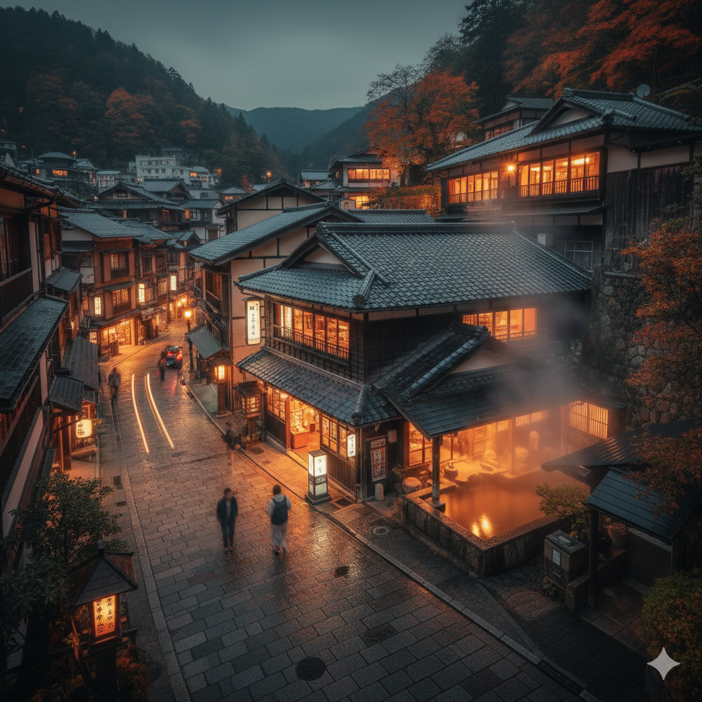 일본 온천 중 가장 오래된 아리마 온천