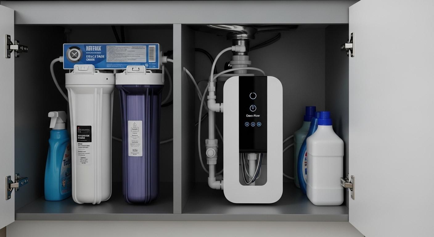 공간 부족 직수형 정수기 장단점