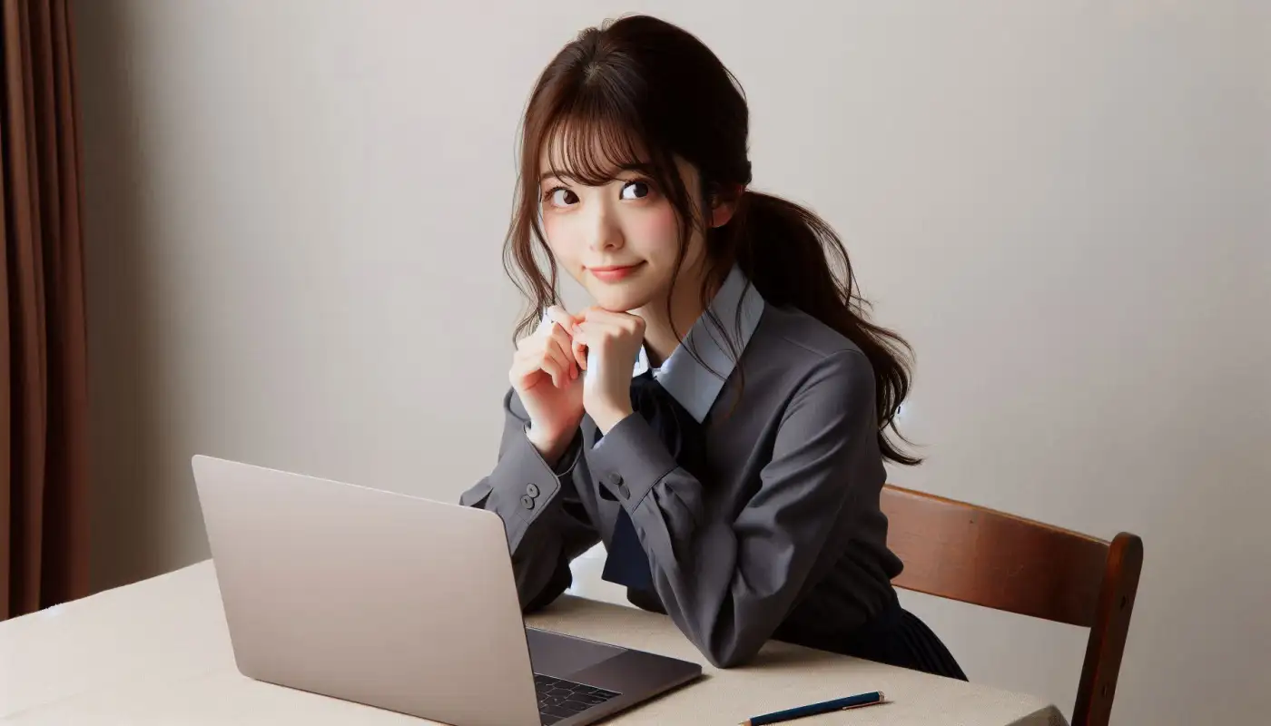 kyc인증-방법을-알아보는-여성의-모습