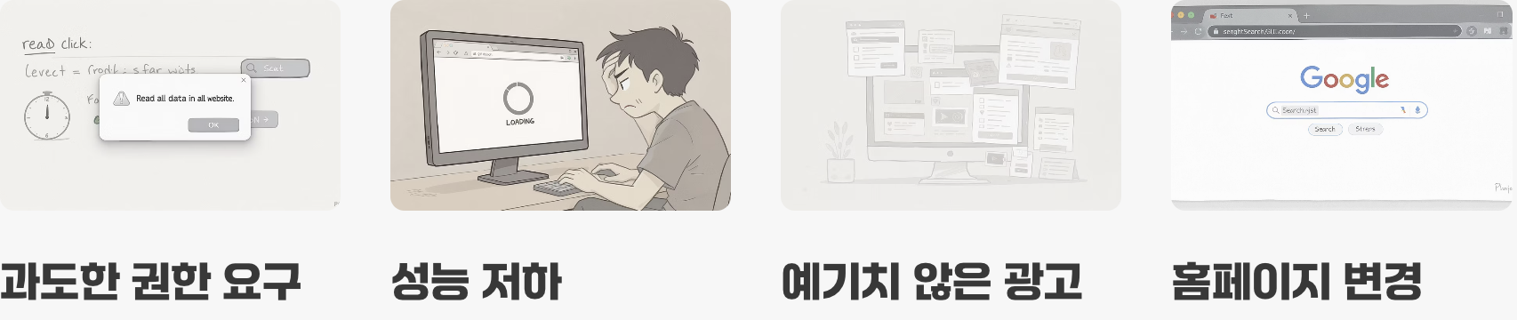 "모든 데이터 접근 권한"? 위험 신호입니다