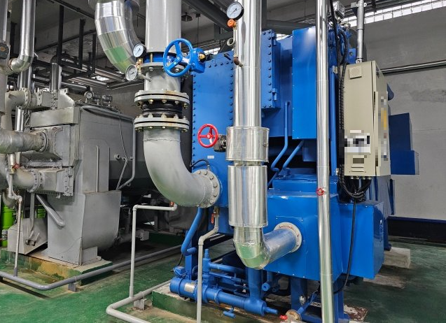 기계실에-설치된-공조기