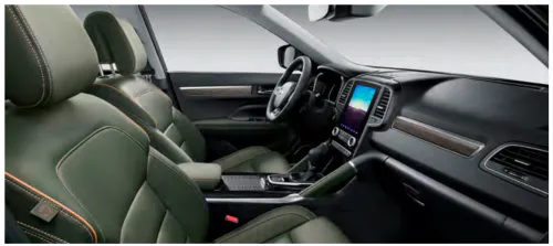 QM6 올리브 그린 나파 가죽시트