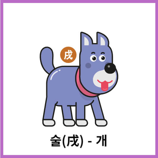 12간지(십이간지) 술-개