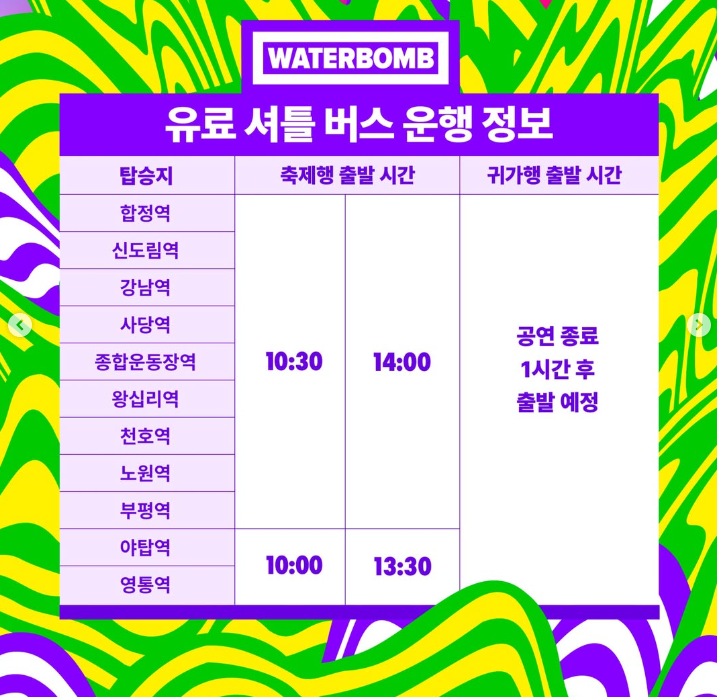 워터밤 서울 2025