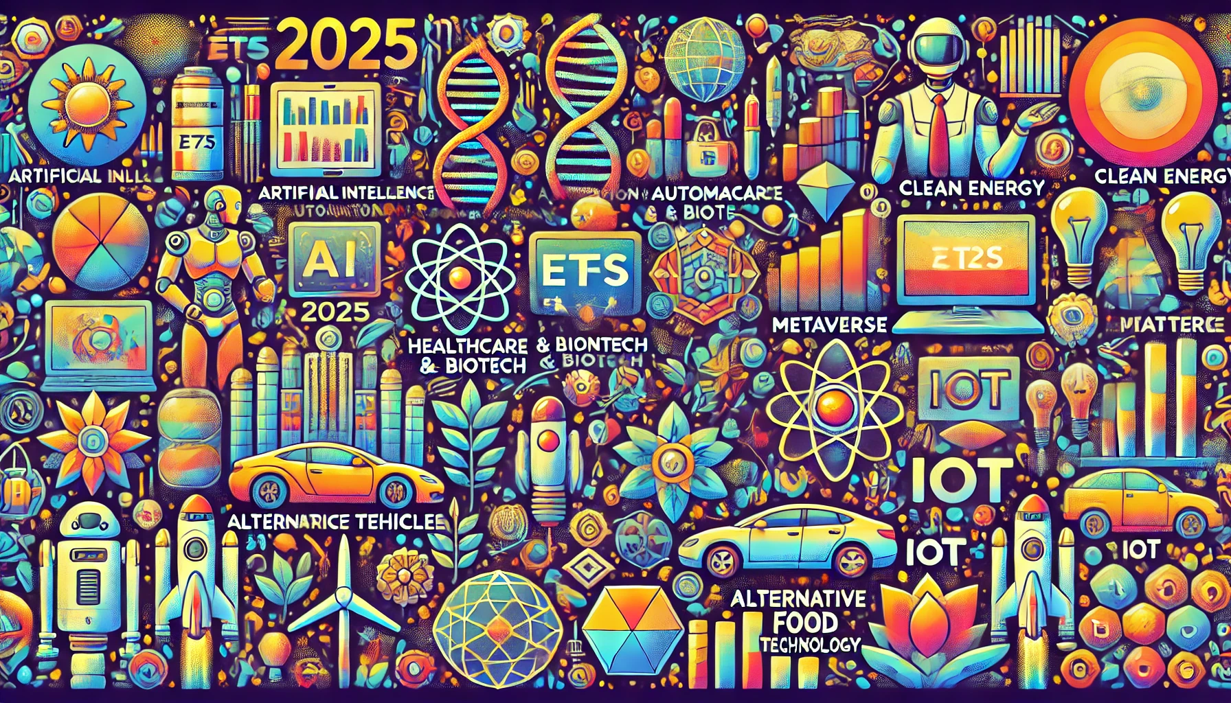 2025년 주요 산업 투자 ETF