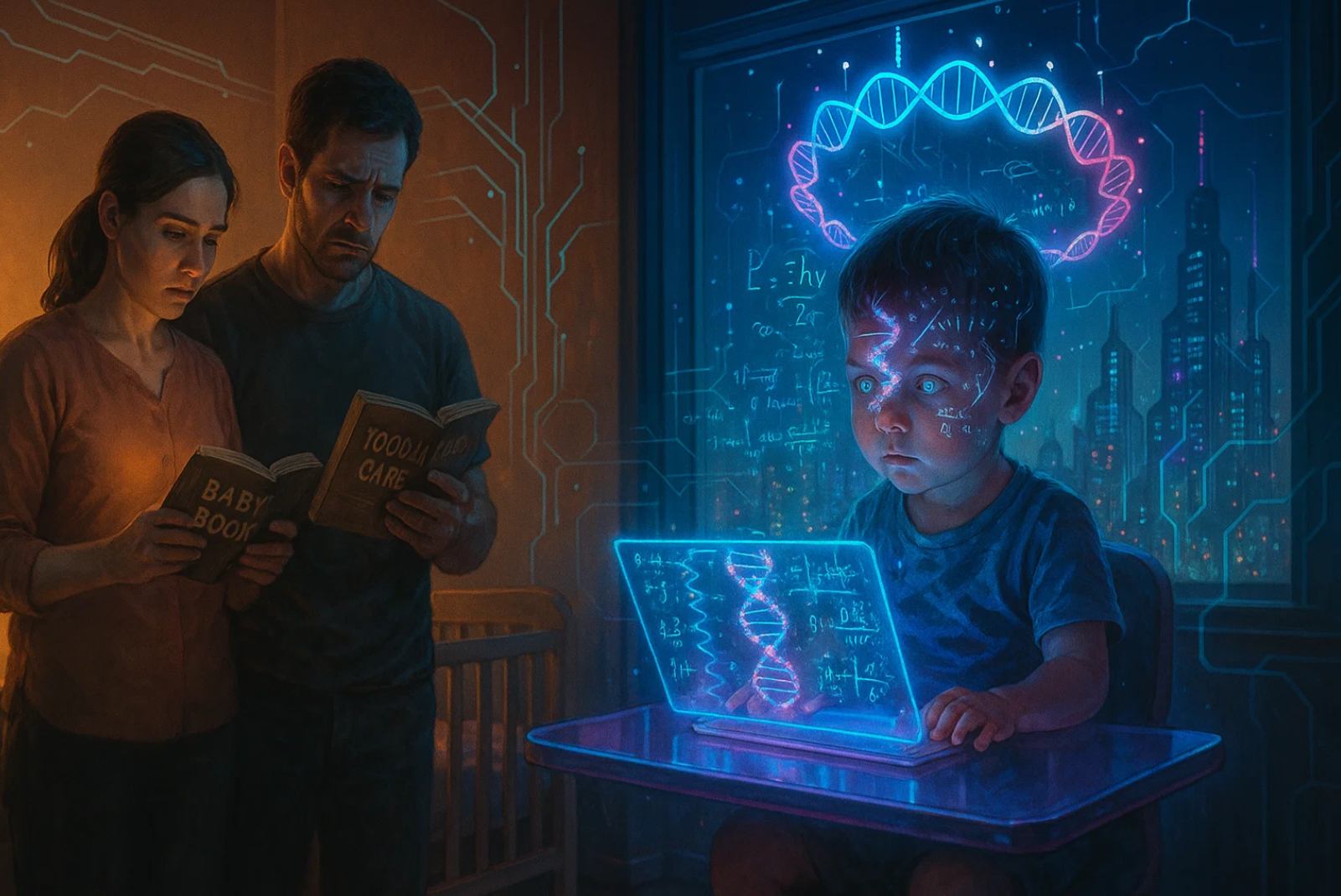 미래에서 온 유전자: 내 아이가 이미 나보다 똑똑하다면 관련 사진