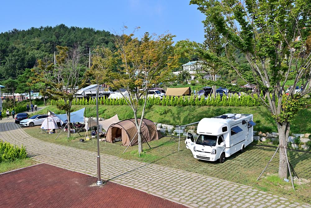 경남 고성상족암오토캠핑장 소개