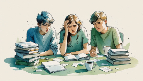 INTJ 청소년은 자기 기준이 명확하며, 그것이 어긋날 때 강한 스트레스를 받습니다에 관한 그림