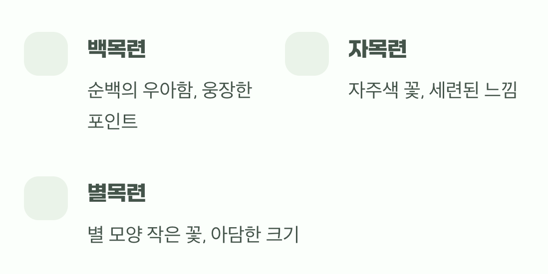 취향 따라 고르는 다채로움
