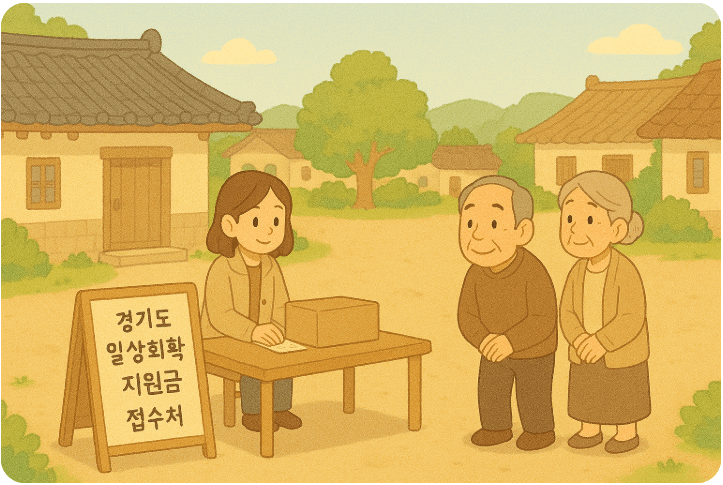  포천시 이동면 일상회복지원금 재난기본소득 신청 접수2
