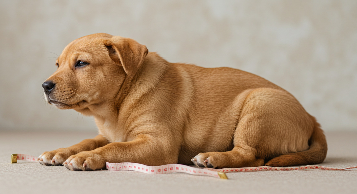 통통한 강아지 이미지