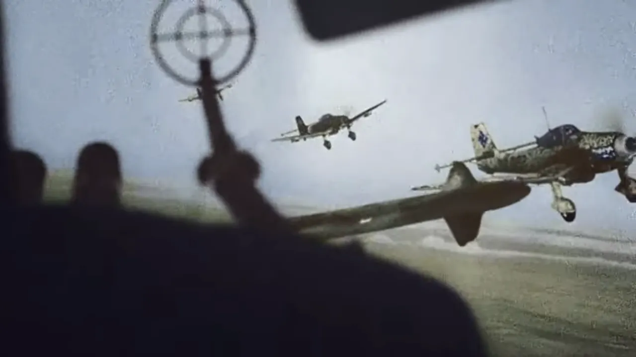 쿠르스크 전투에서 활약한 소련의 슈트르모빅 폭격기