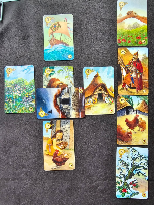 켈틱 크로스 배열방법