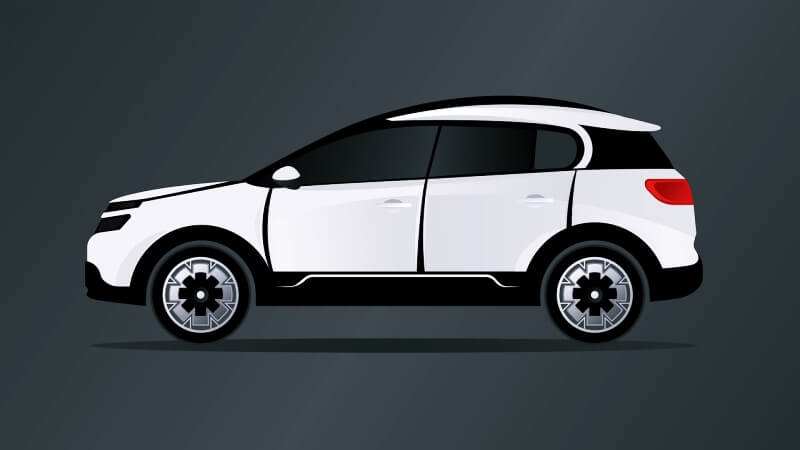 흰색-SUV-자동차