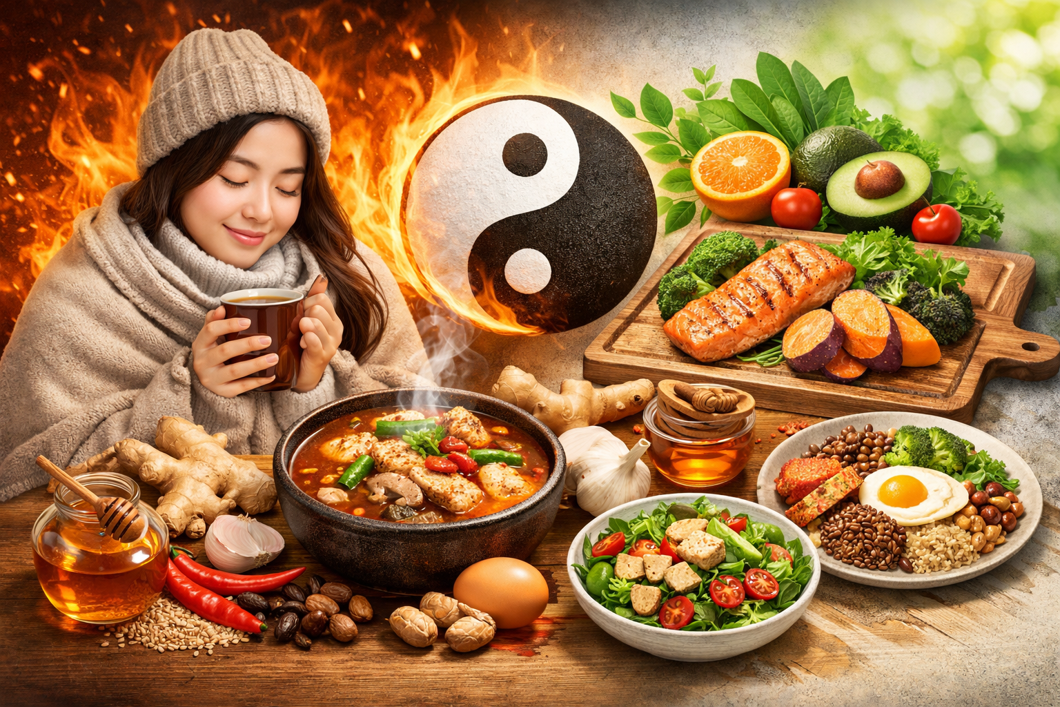 냉한 체질을 따뜻하게 만드는 음식 조합