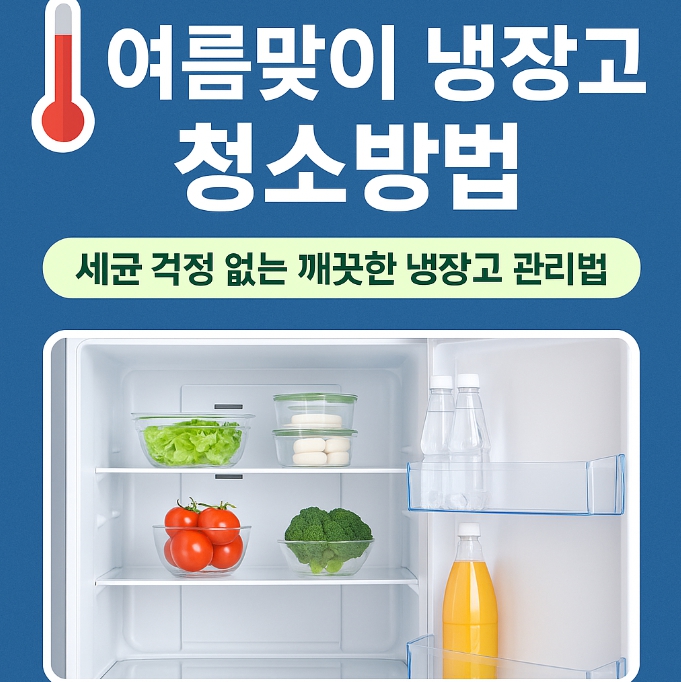 냉장고 청소 관리 방법