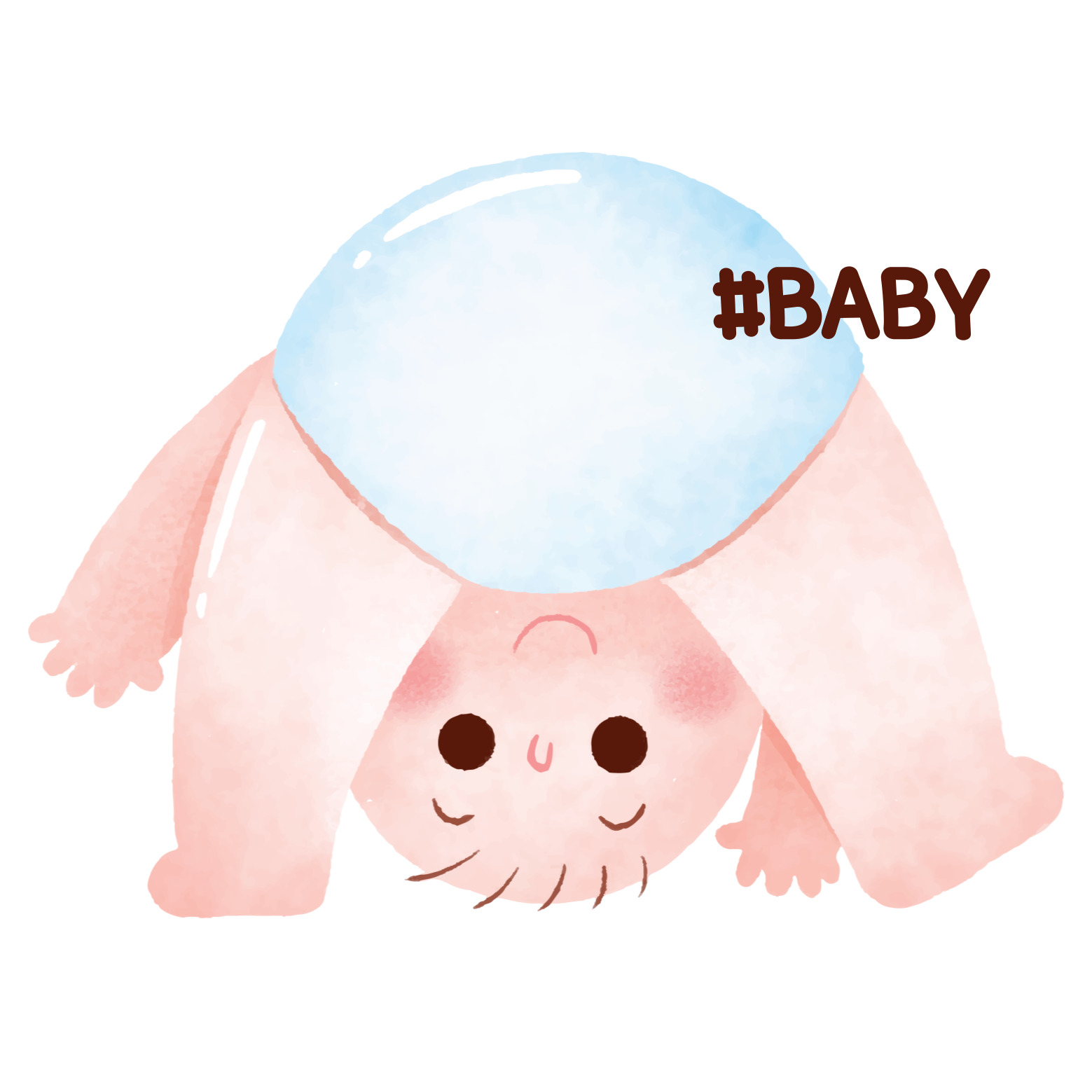 신생아 장난치는 이미지