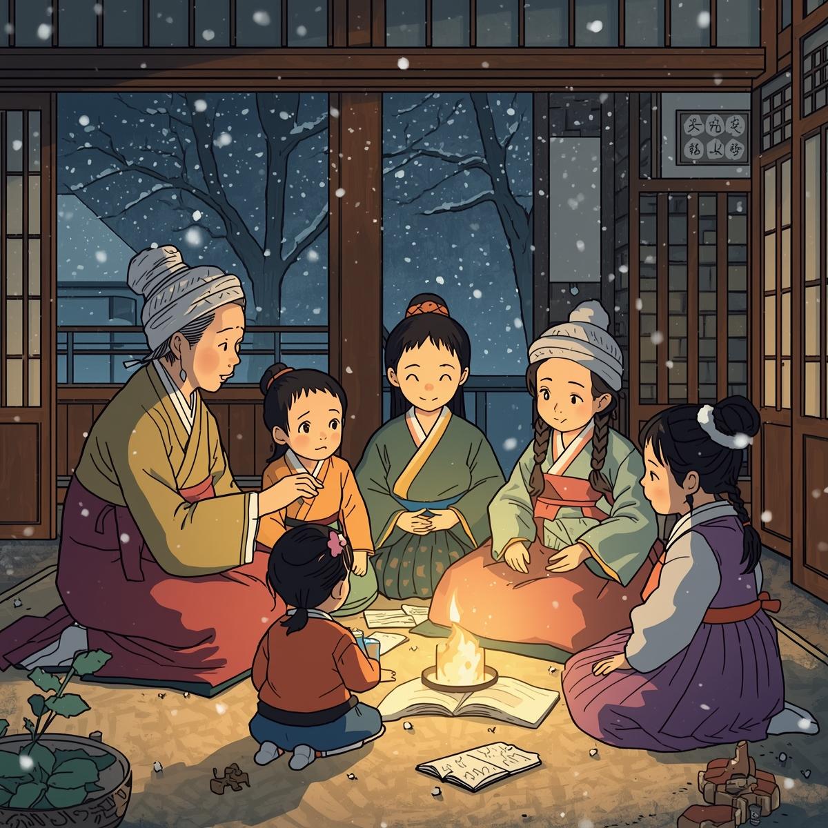 겨울밤 이야기놀이