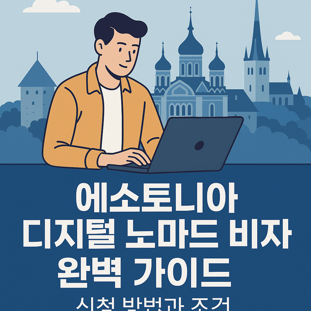 에스토니아는 2020년, 전 세계 최초로 ‘디지털 노마드 비자(Digital Nomad Visa)’ 제도를 공식적으로 도입한 나라입니다. 이 비자는 외국인이 원격 근무 또는 프리랜서로 일하면서 에스토니아에 최대 1년 동안 거주할 수 있도록 허용합니다.
특히 IT 산업과 전자정부 시스템이 매우 발달한 국가답게, 비자 신청 및 관리 절차가 온라인으로 간편하게 이루어지며, 유럽 내 다른 국가로 이동하기에도 매우 유리한 입지적 강점을 가집니다.