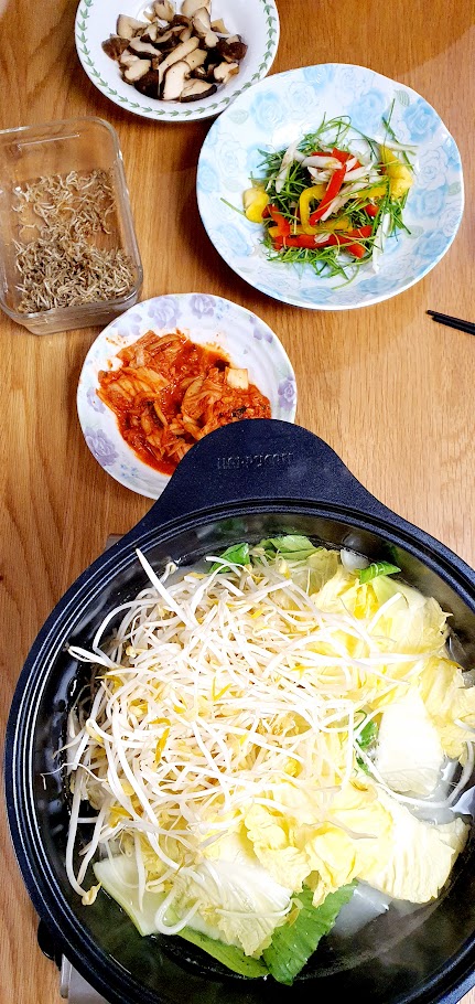 가을 제철 채소 위주 식단