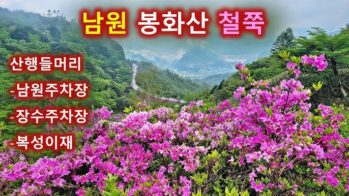 남원 봉화산 철쭉 산행 주차장 등산코스_8