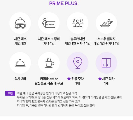 2023 평창 휘닉스 파크 개장 시즌패스 가격 구매방법