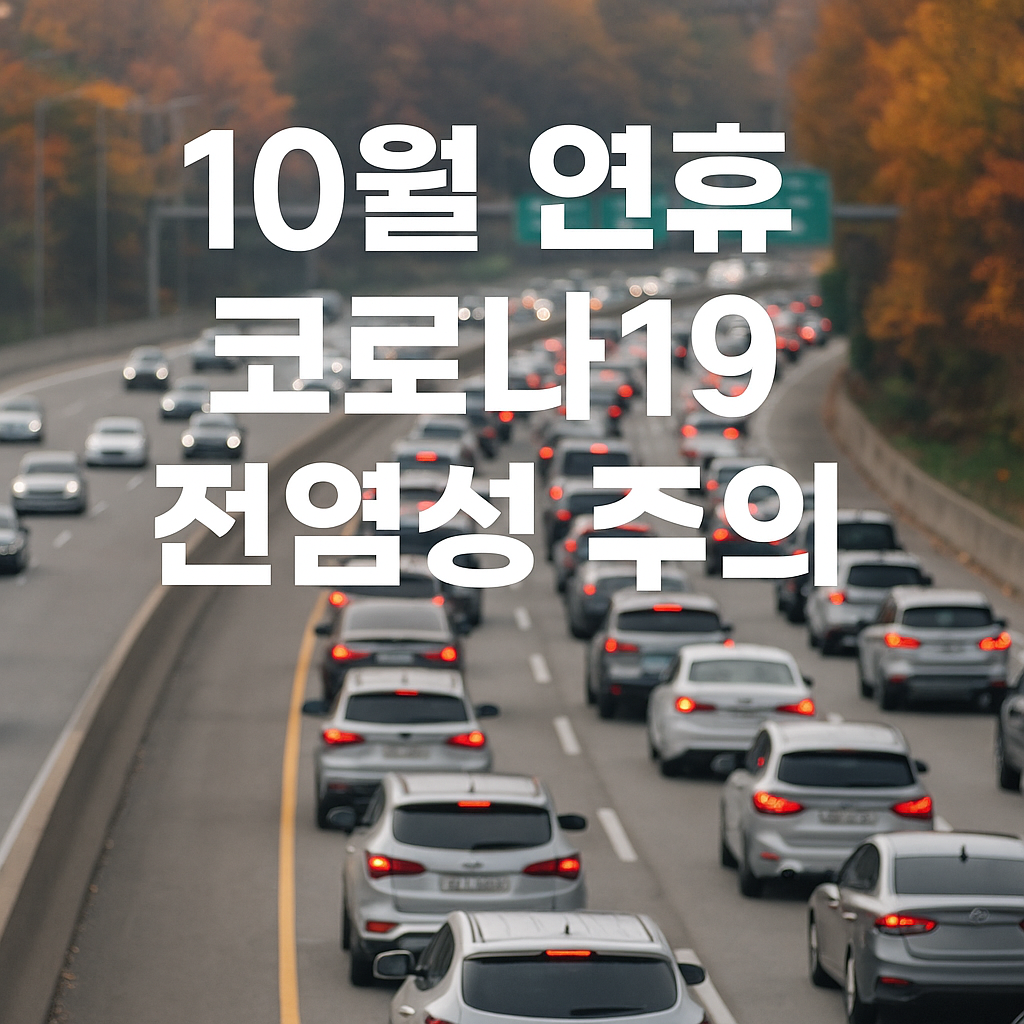 코로나19 전염성, 10월 연휴 코로나, 연휴 코로나 예방수칙, 코로나19 확진자 증가, 연휴기간 감염병 주의