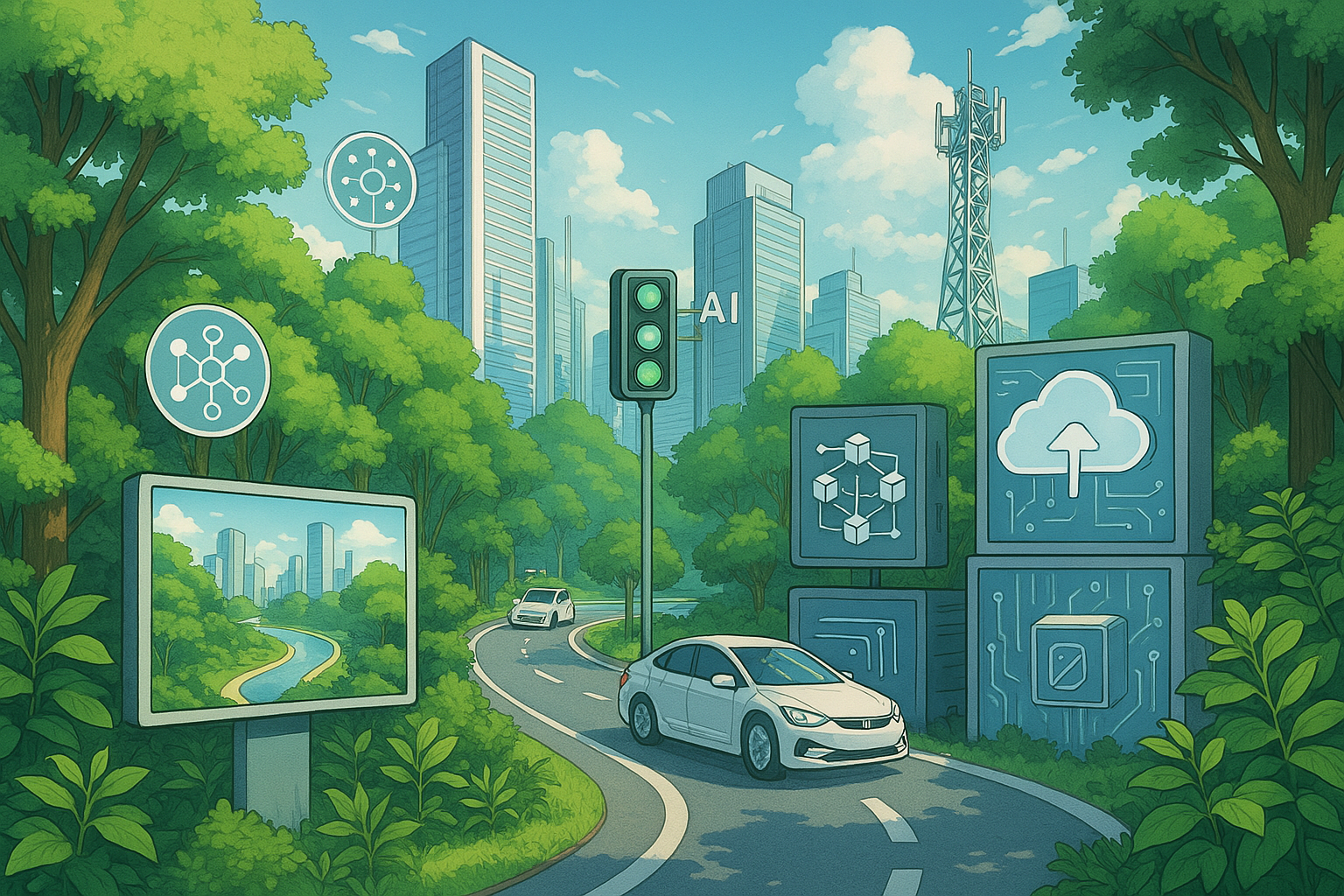 스마트 시티를 실현하는 디지털 기술 7가지