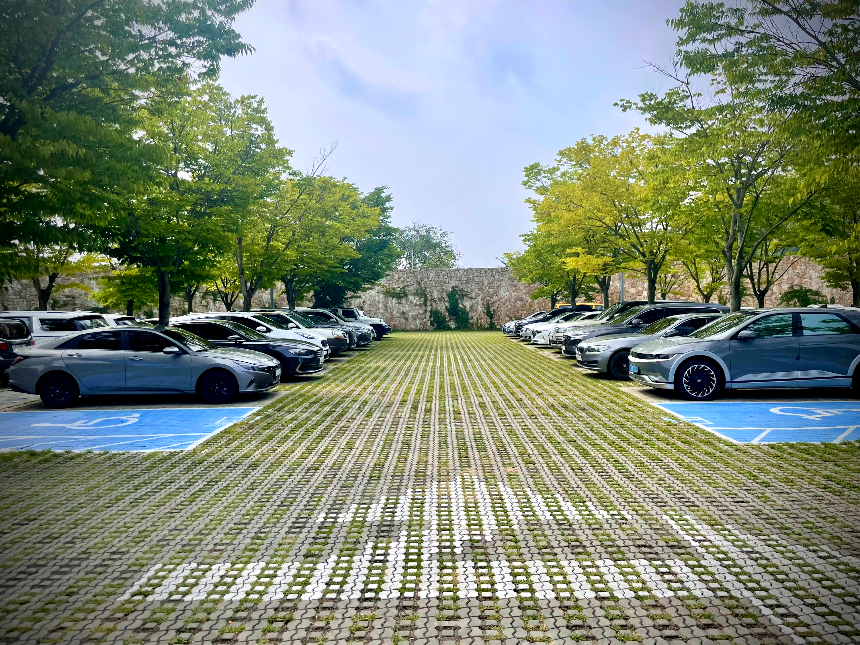 뮤지엄 산 주차장