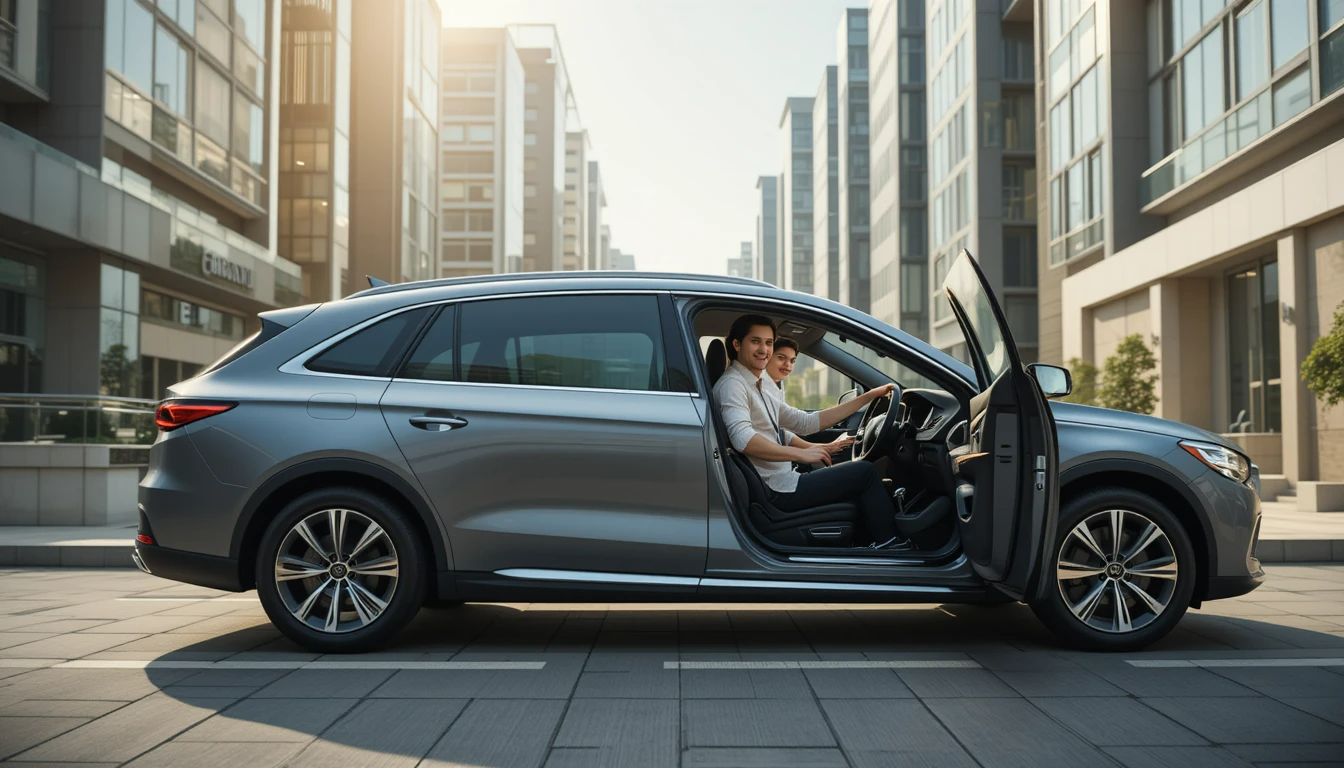 직장인을 위한 자동차 광고(패밀리카, 비즈니스카, 프리미엄) 이미지