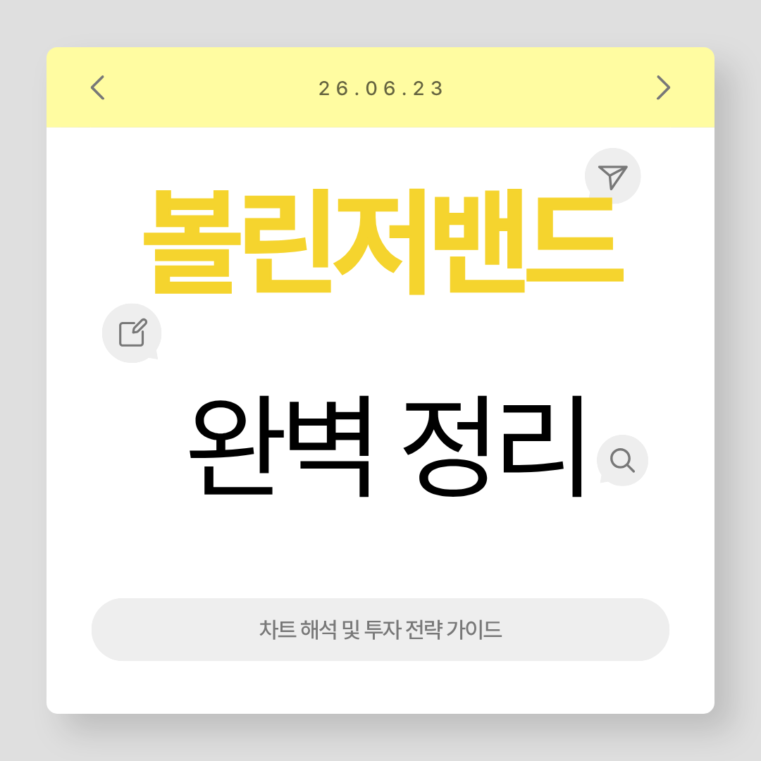 볼린저 밴드 완벽정리