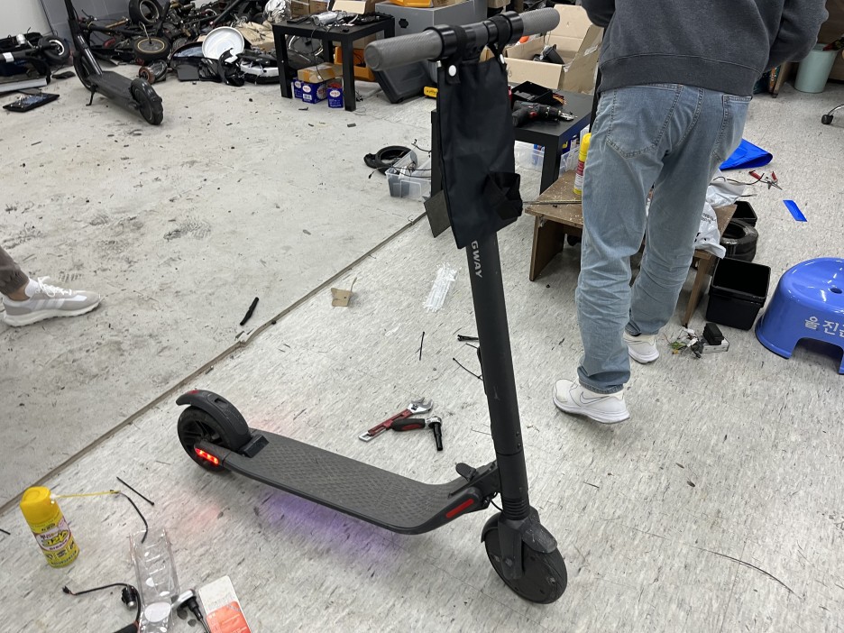 수원 전동킥보드 수리 - 나인봇 세그웨이 ES2 전원 꺼짐, NINEBOT SEGWAY AS 센터 동탄 용인 안양 안산