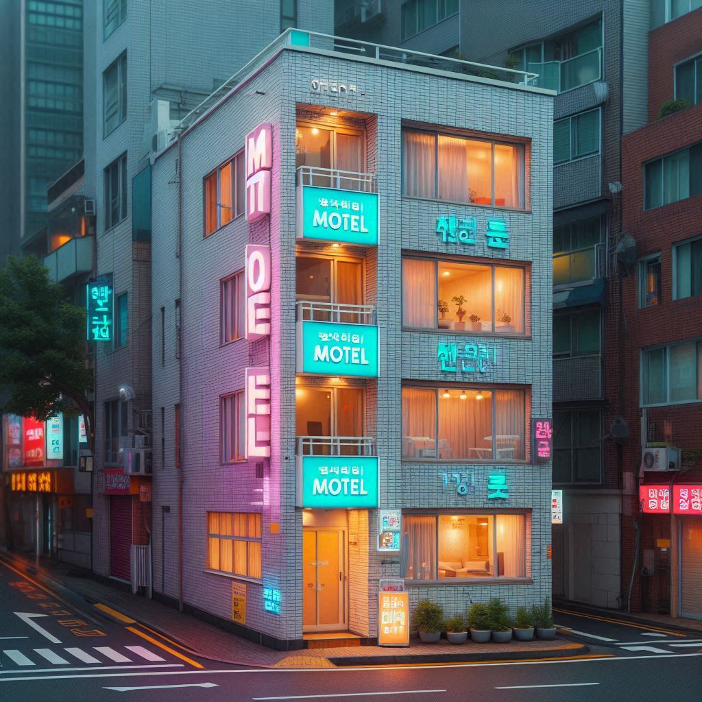 모텔 배경
