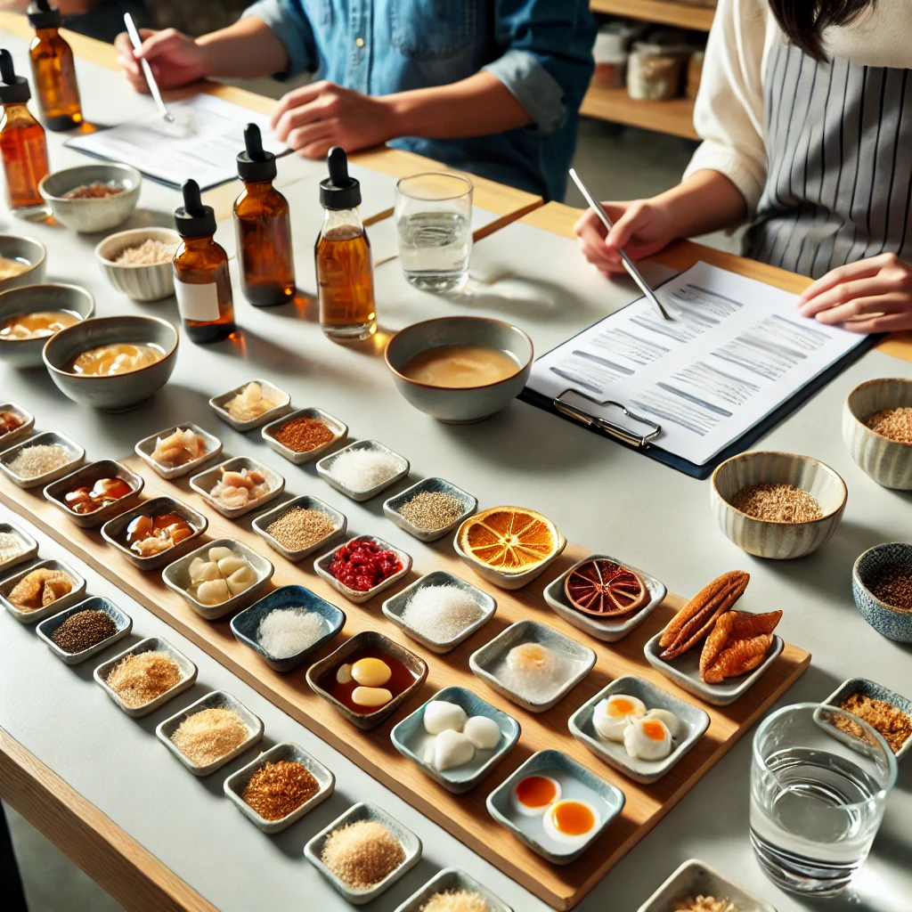 미각 테스트 요리 수업