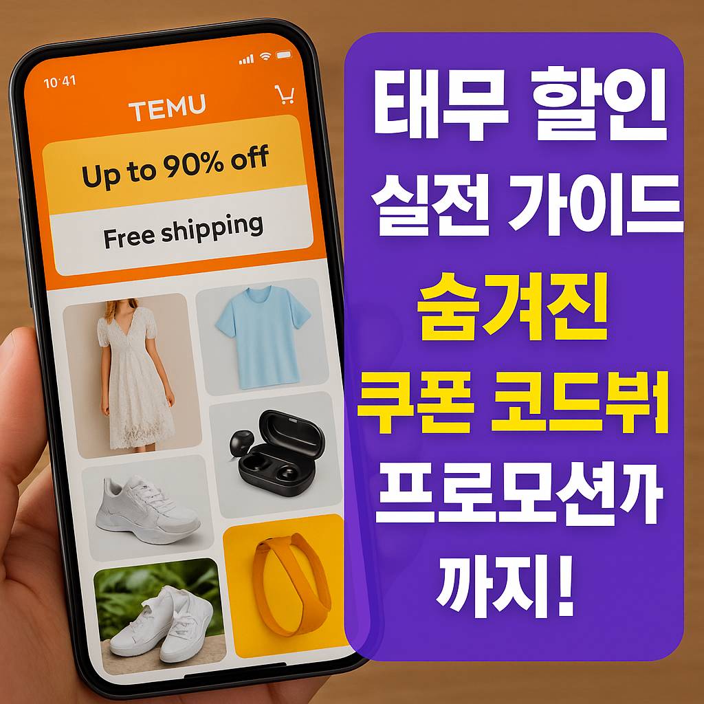 태무 할인 실전 가이드