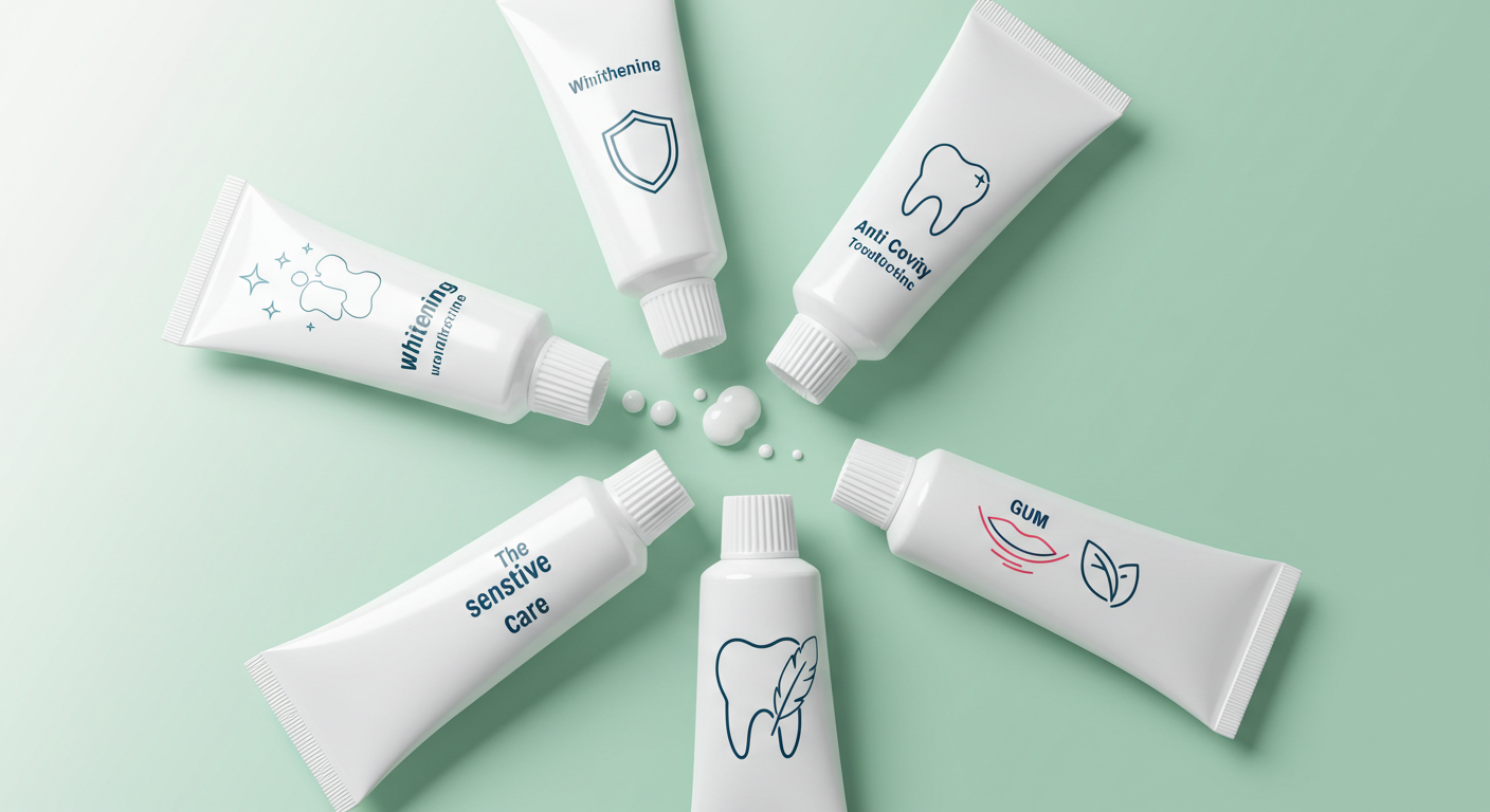 "치약: 목적별 선택이 효과의 핵심"에 대한 이미지입니다.