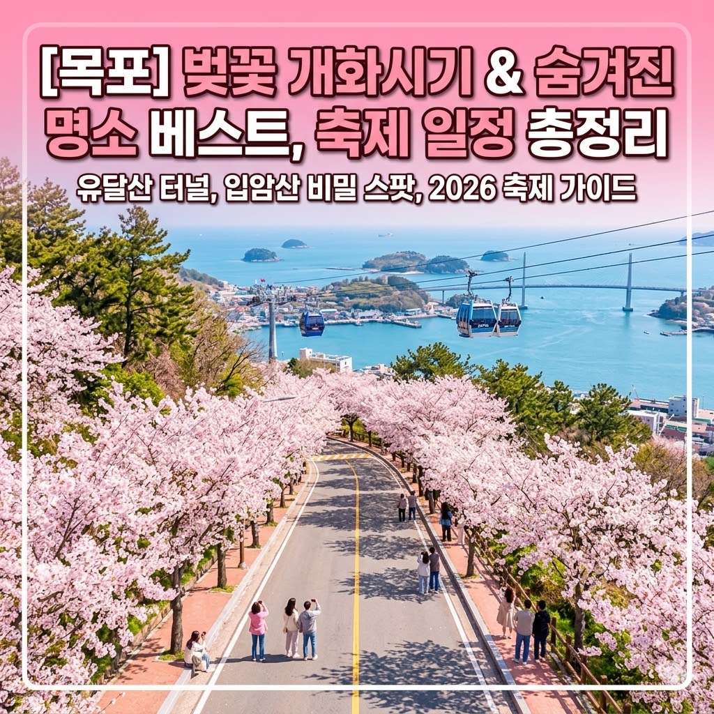 목포 벚꽃 명소