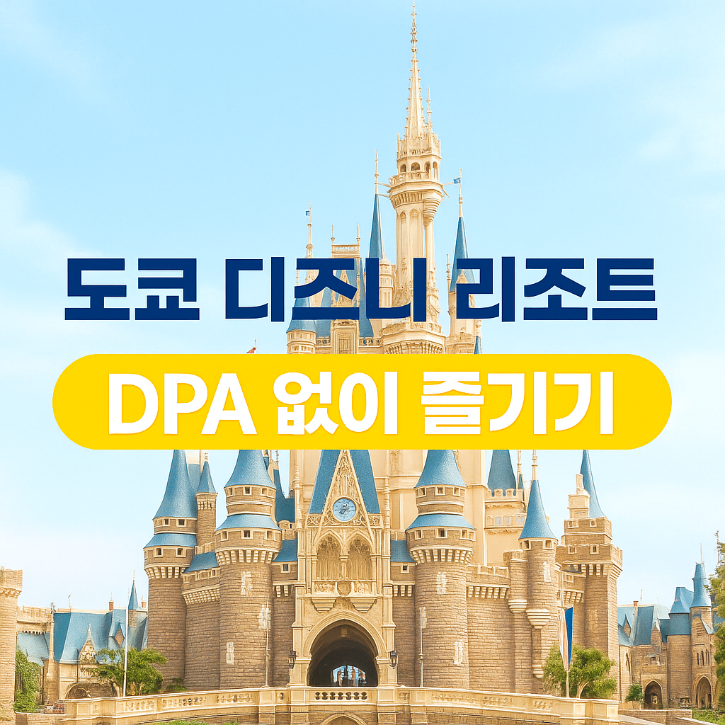 도쿄 디즈니 리조트 티켓 구매하기