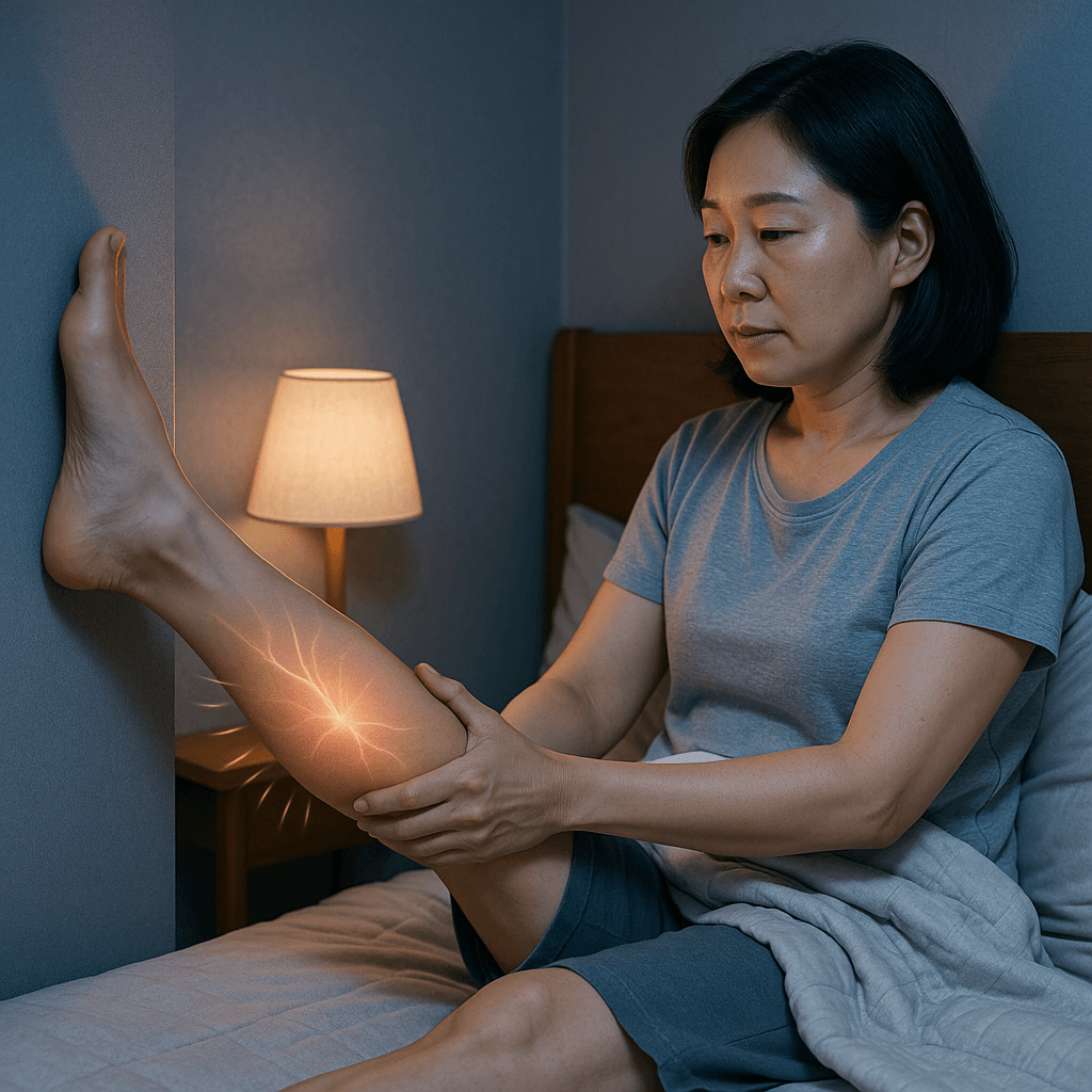 자다가 다리에 쥐가 나는 이유? 원인부터 해결법까지!