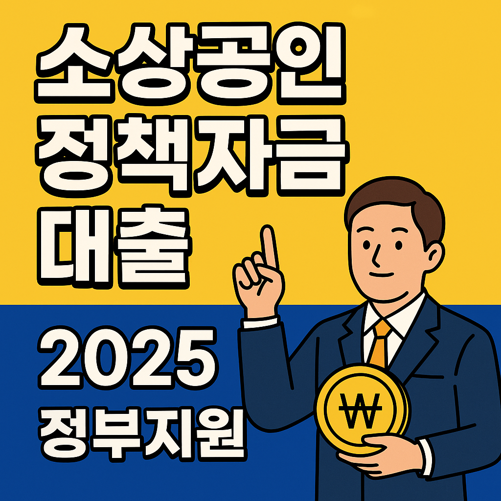 소상공인 정책자금 대출 2025｜정부지원 저금리 대출 신청 가이드
