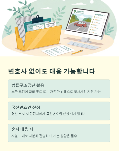 변호사 없이도 대응 가능 합니다